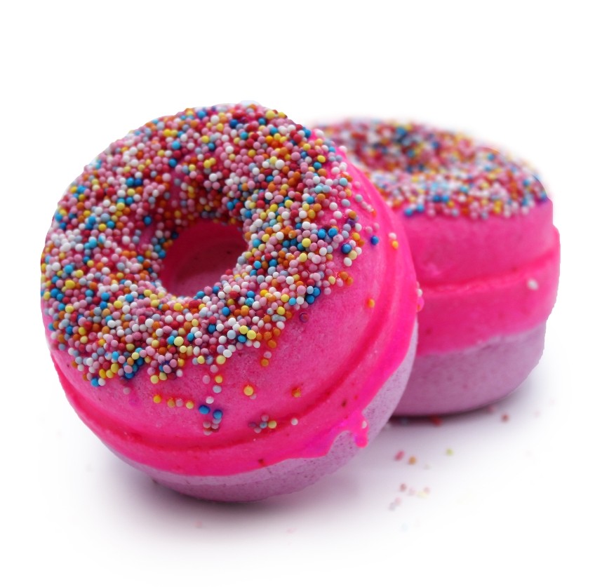 Doughnut bath bombs