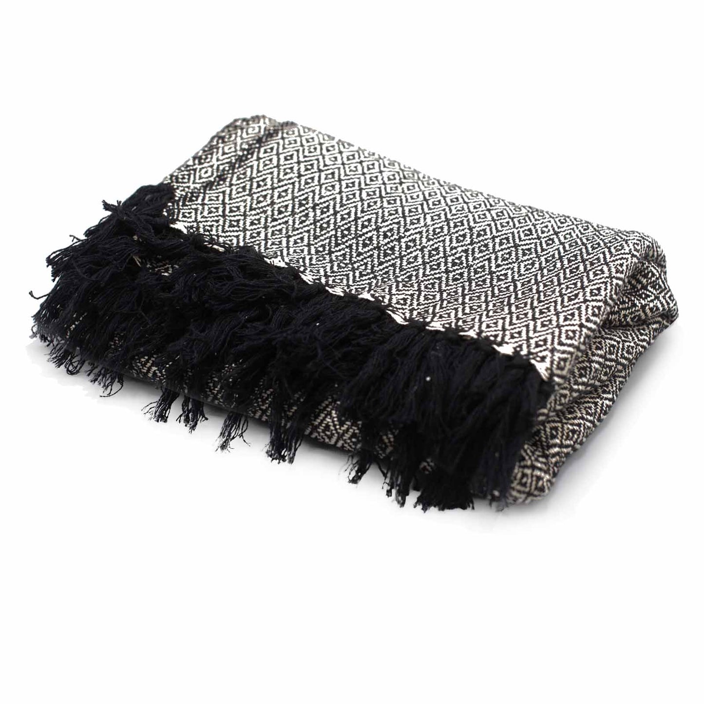 Boho Comfort Throws - 140x200cm - Charcoal