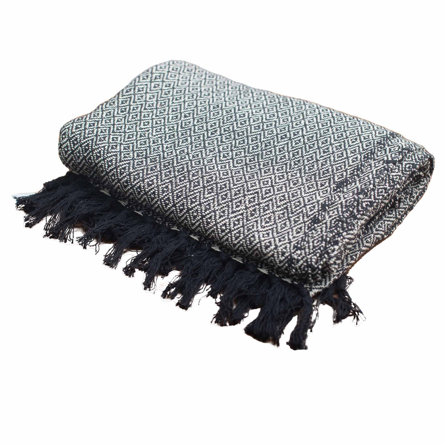 Boho Comfort Throws - 140x200cm - Charcoal