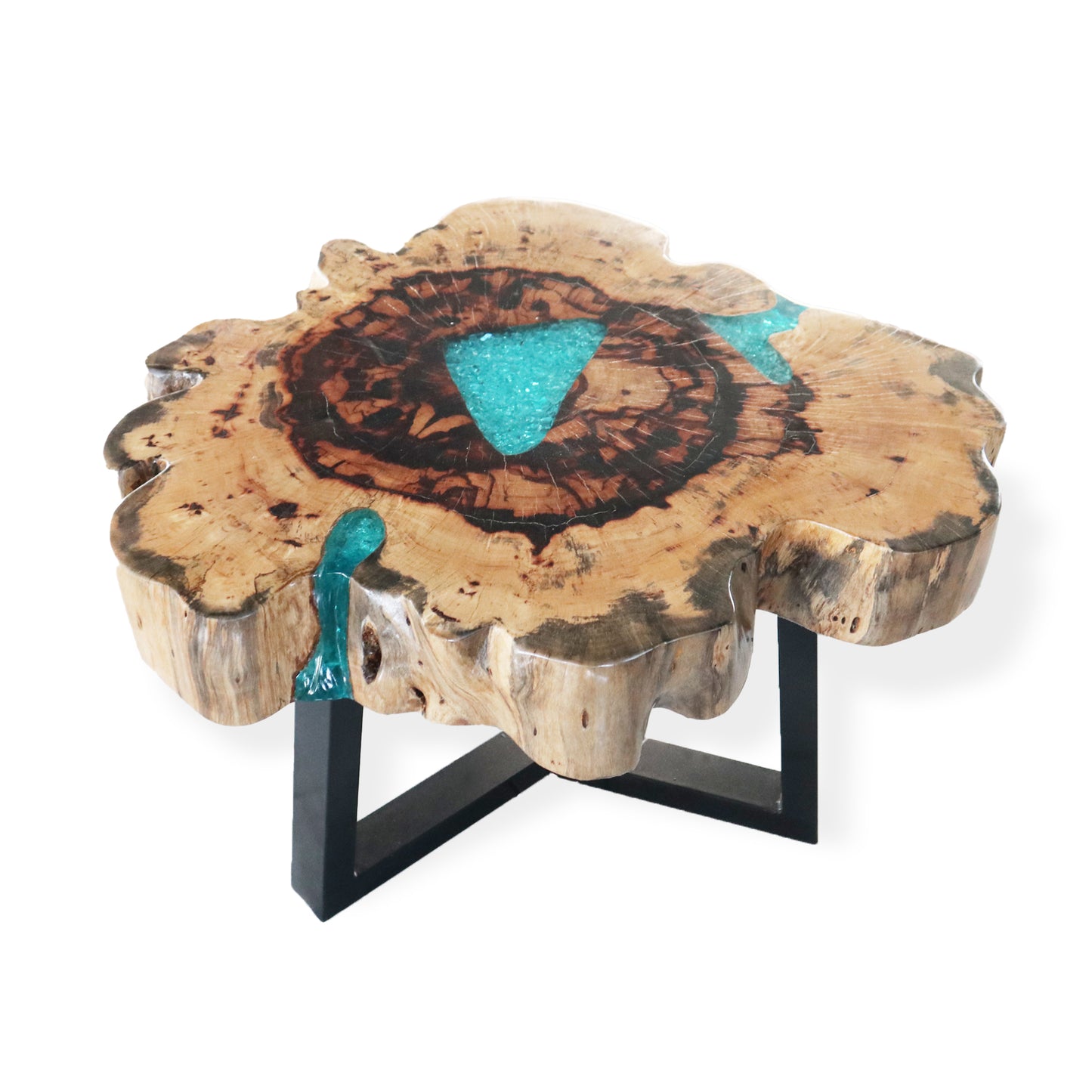 Tamarind and Resin Coffee Tables