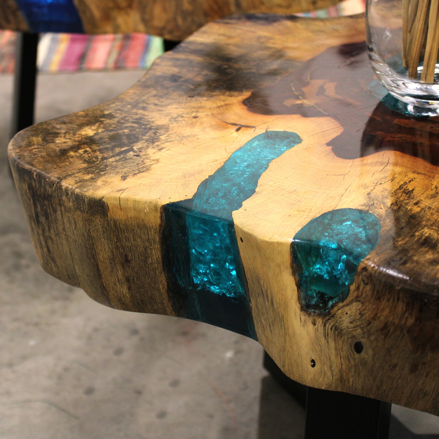 Tamarind and Resin Coffee Tables