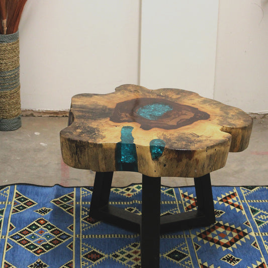 Tamarind and Resin Coffee Tables