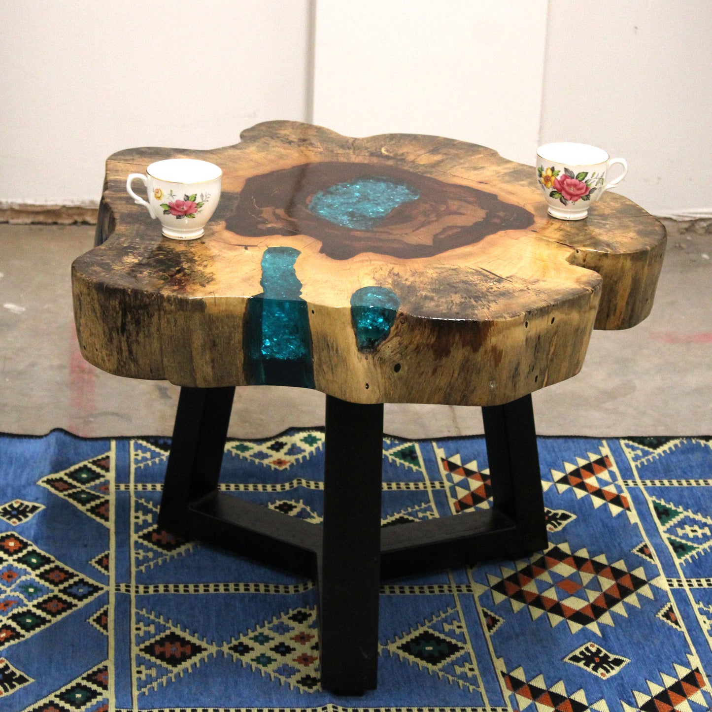 Tamarind and Resin Coffee Tables