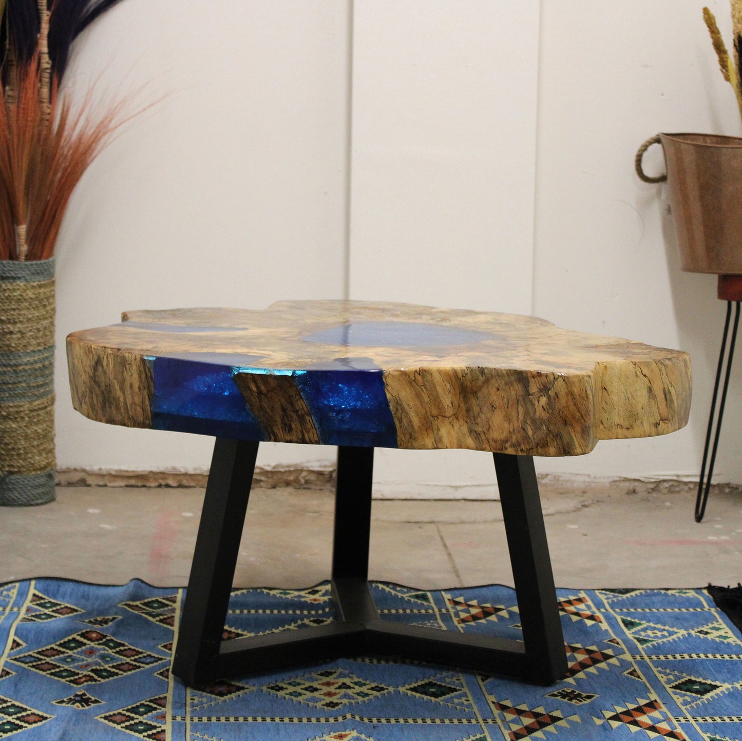 Tamarind and Resin Coffee Tables