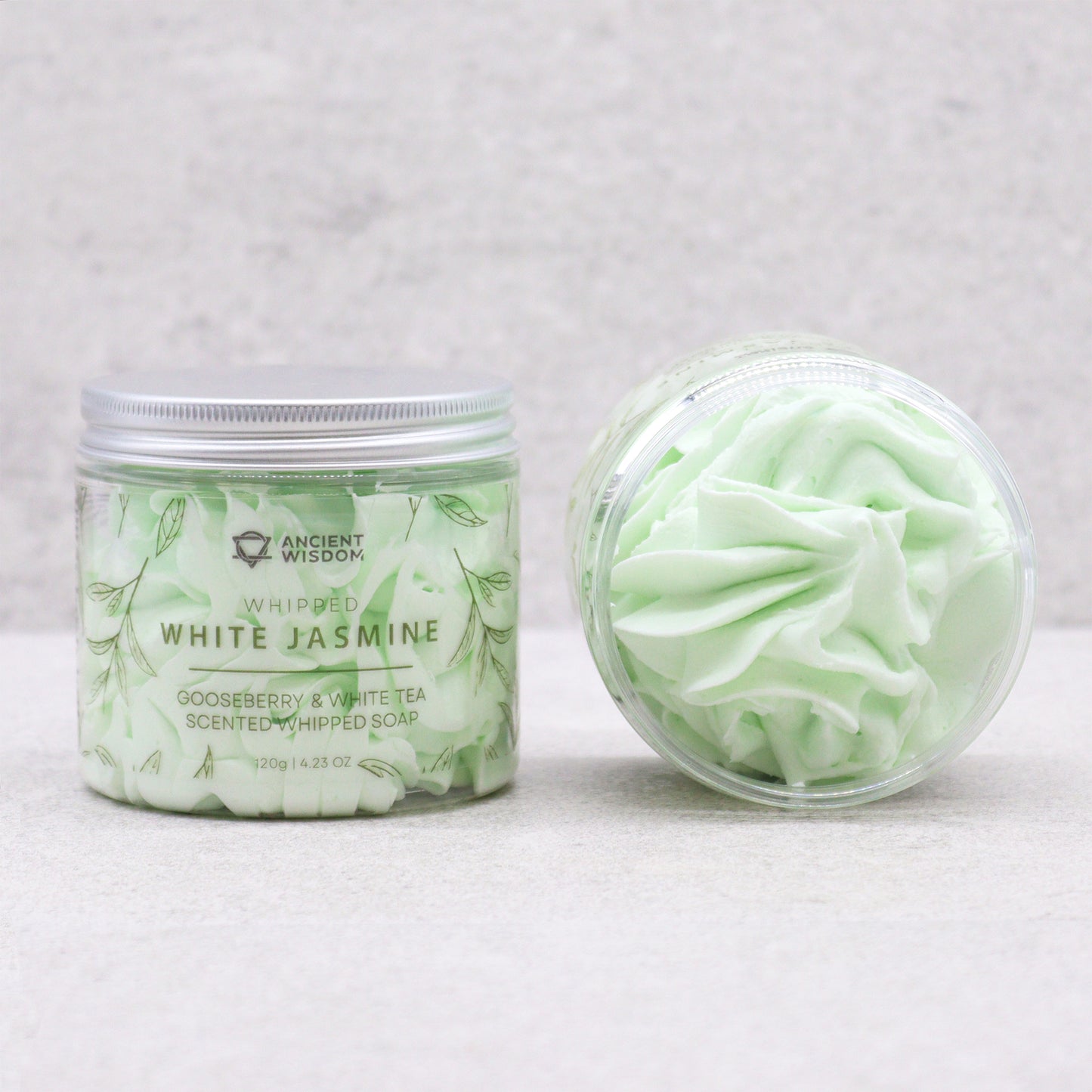 Gooseberry & White Tea Whipped Cream Soap 120g