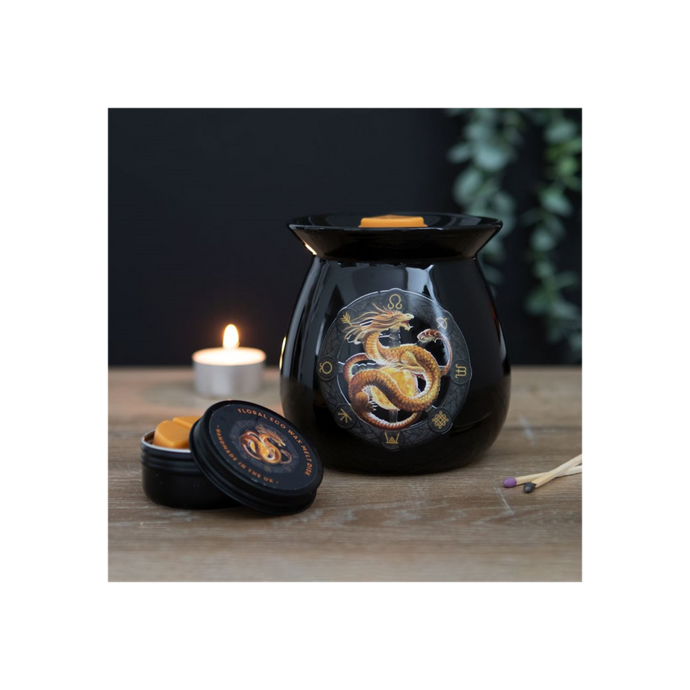 Litha Wax Melt Burner Gift Set by Anne Stokes