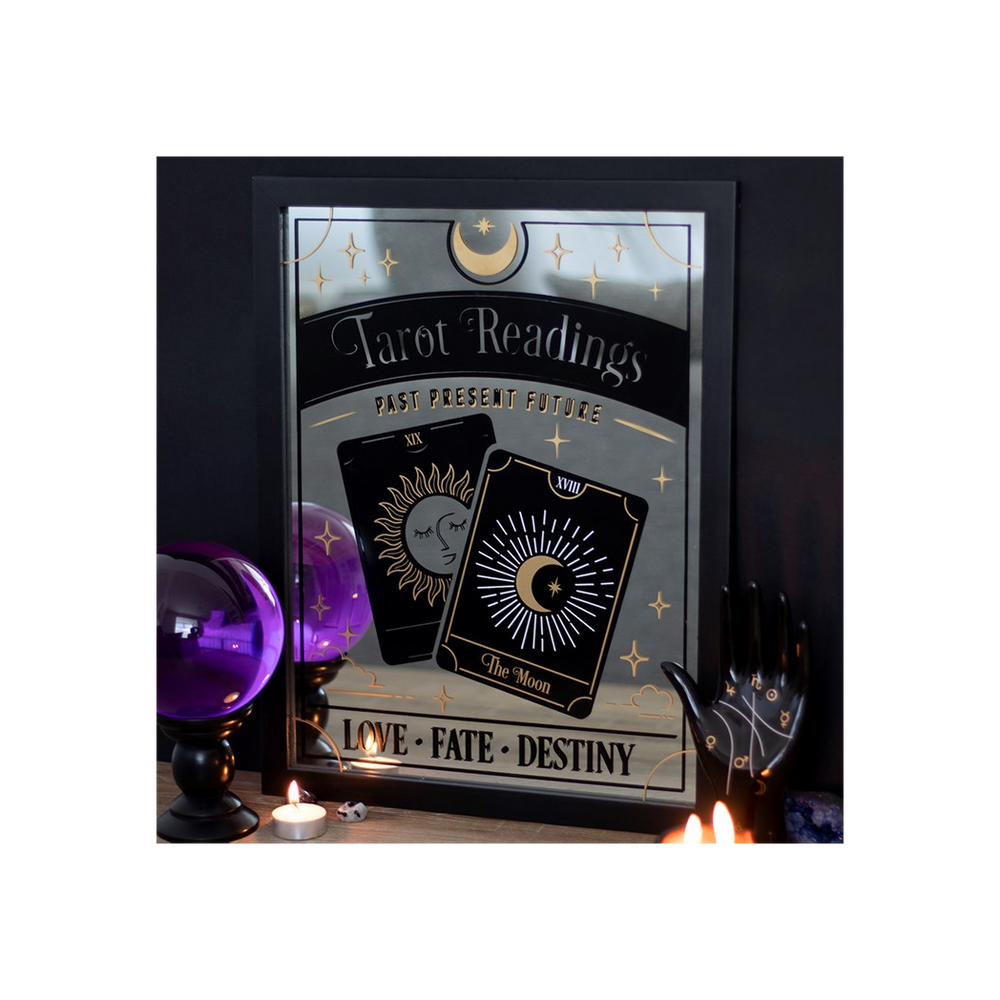 Tarot Readings Mirrored Wall Hanging