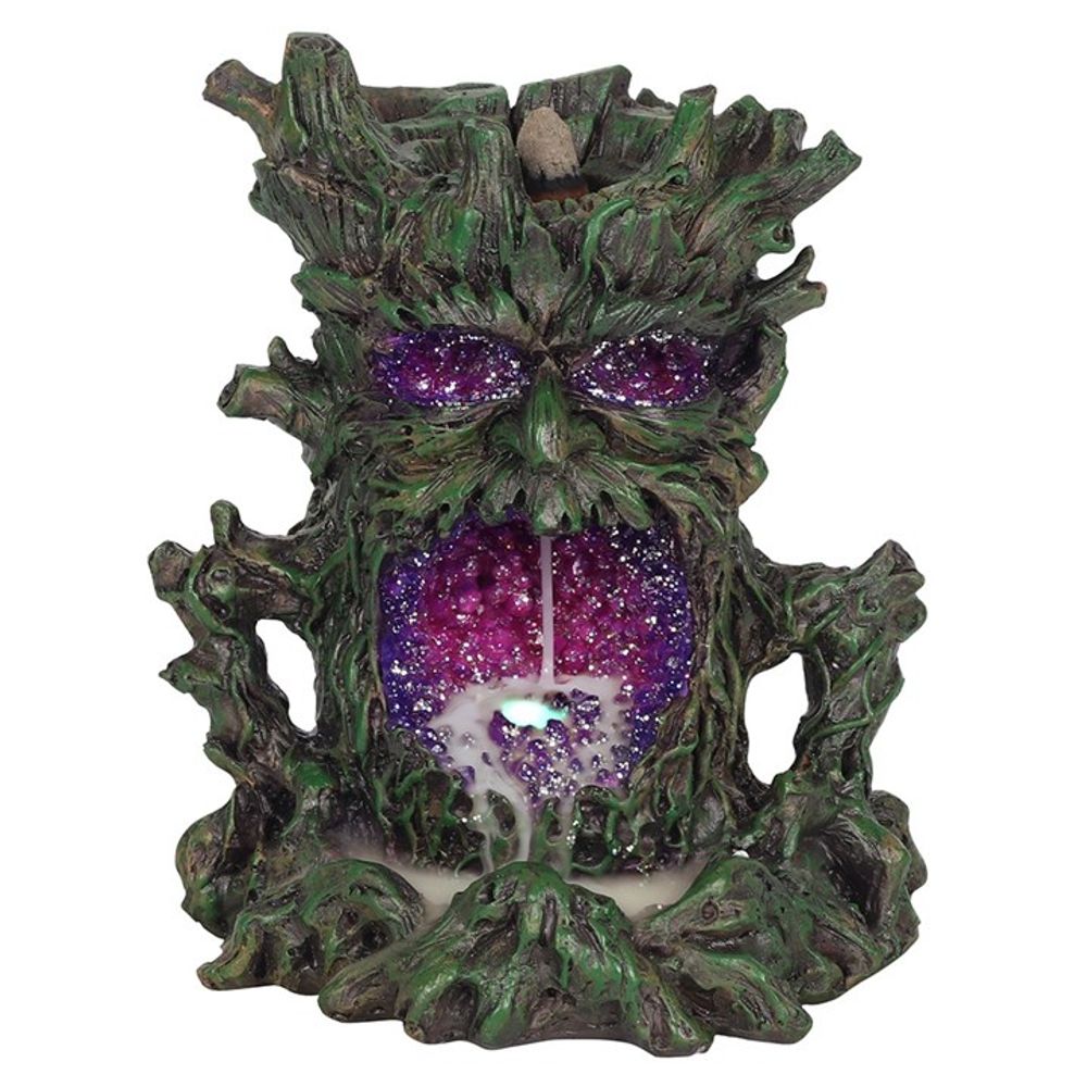 Dark Tree Man Backflow Incense Burner with Light