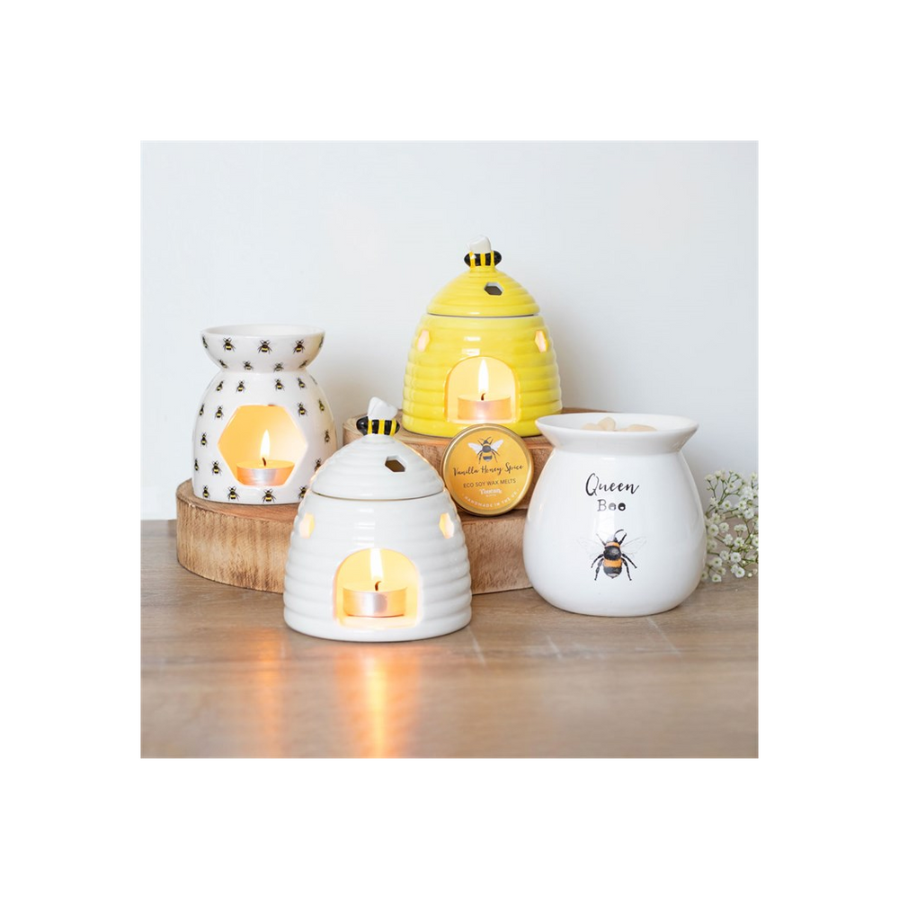 All Over Bee Print Oil Burner