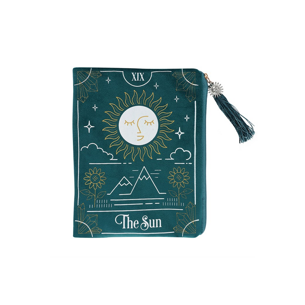 The Sun Tarot Card Zippered Bag