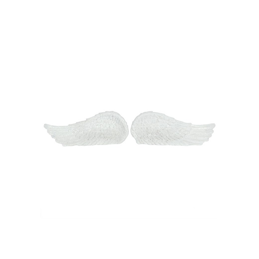 Set of 2 Glitter Standing Angel Wings