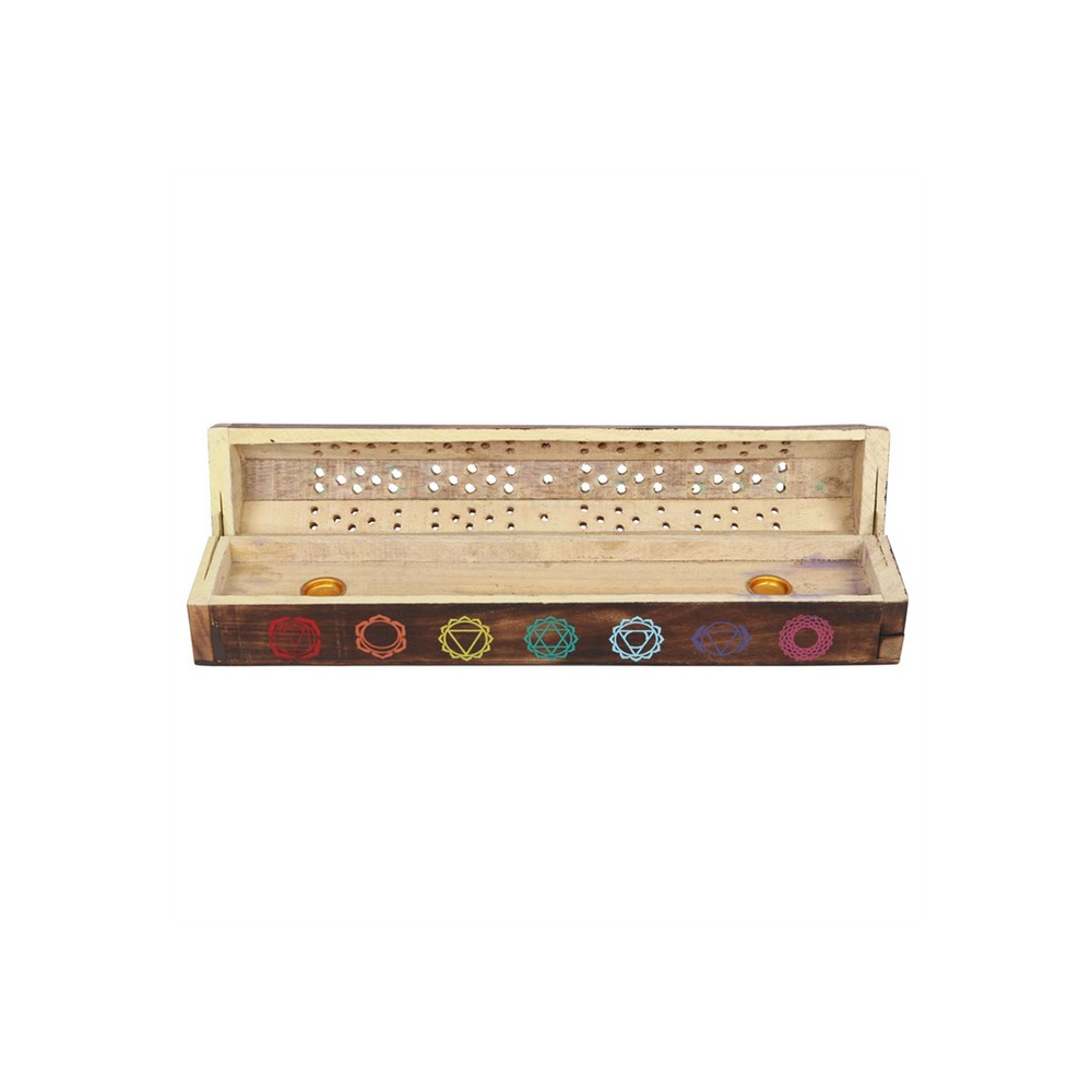 Chakra Wooden Mixed Incense Box Set