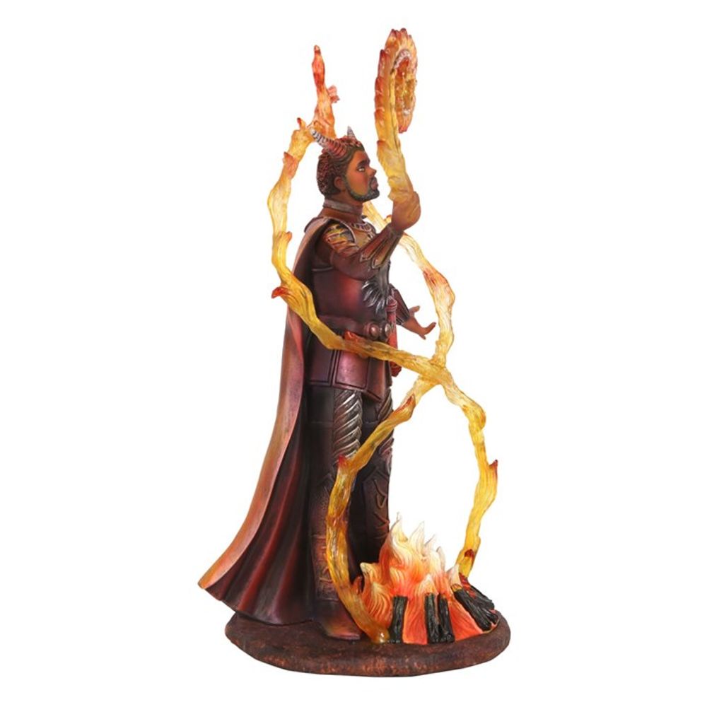 Fire Elemental Wizard Figurine by Anne Stokes