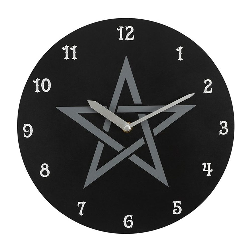 28cm Pentagram MDF Clock28cm Pentagram MDF Clock