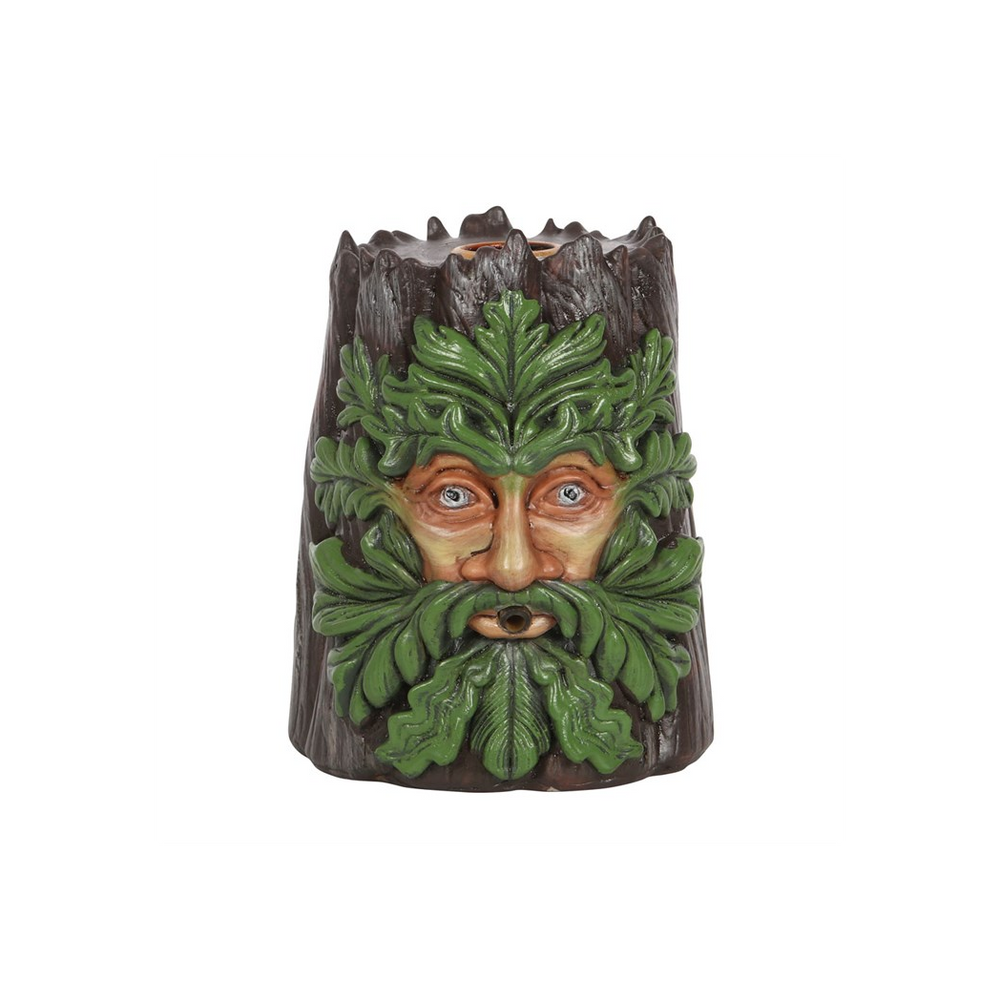 Spirit of the Trees Green Man Backflow Incense Burner