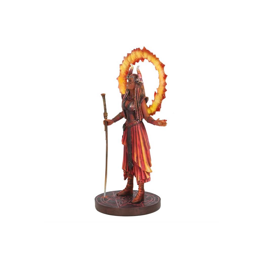 Fire Elemental Sorceress Figurine by Anne Stokes