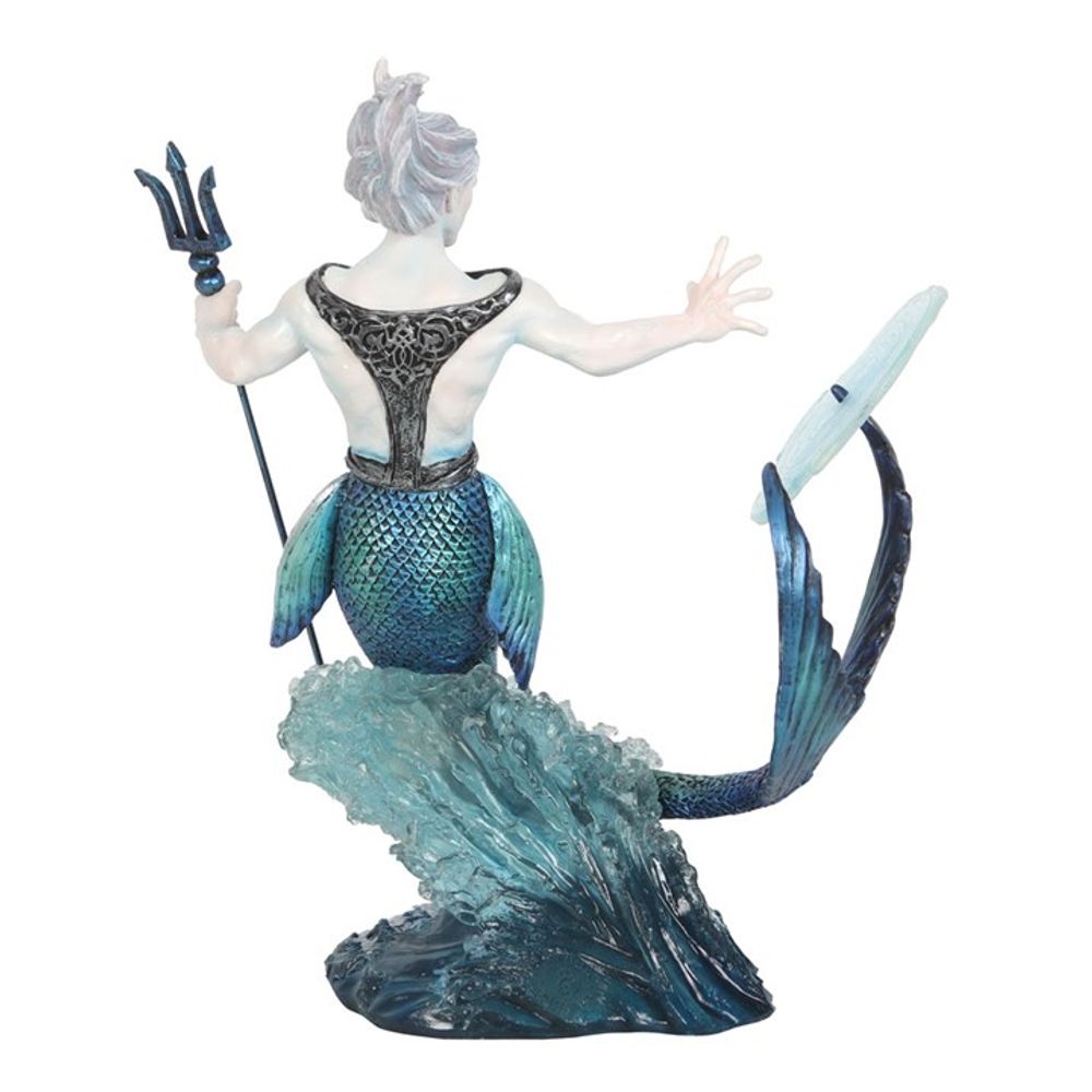 Water Elemental Wizard Figurine by Anne Stokes