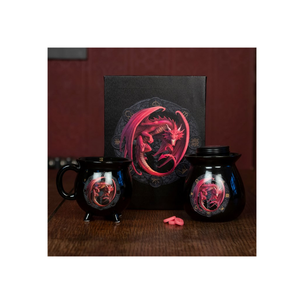 Lammas Colour Changing Cauldron Mug by Anne Stokes