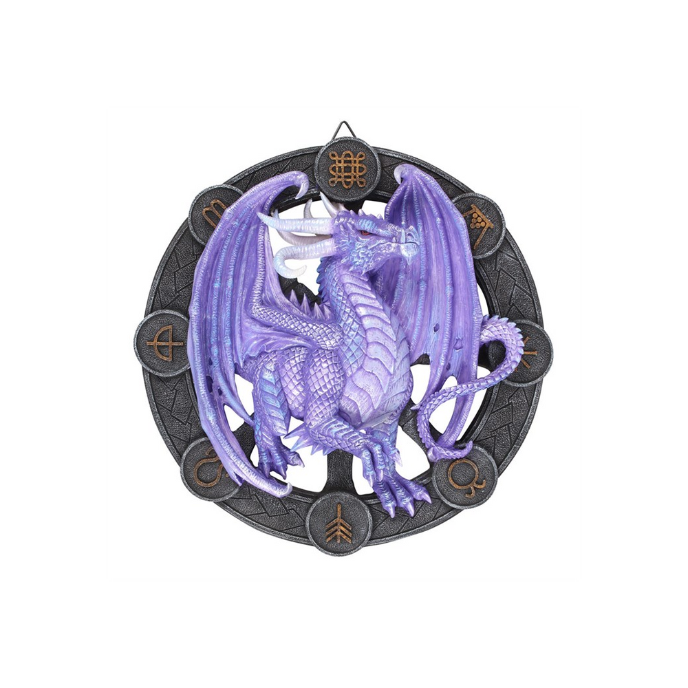 Samhain Dragon Resin Wall Plaque by Anne Stokes