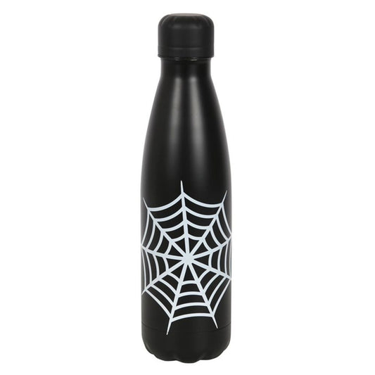 Spiderweb Metal Water Bottle