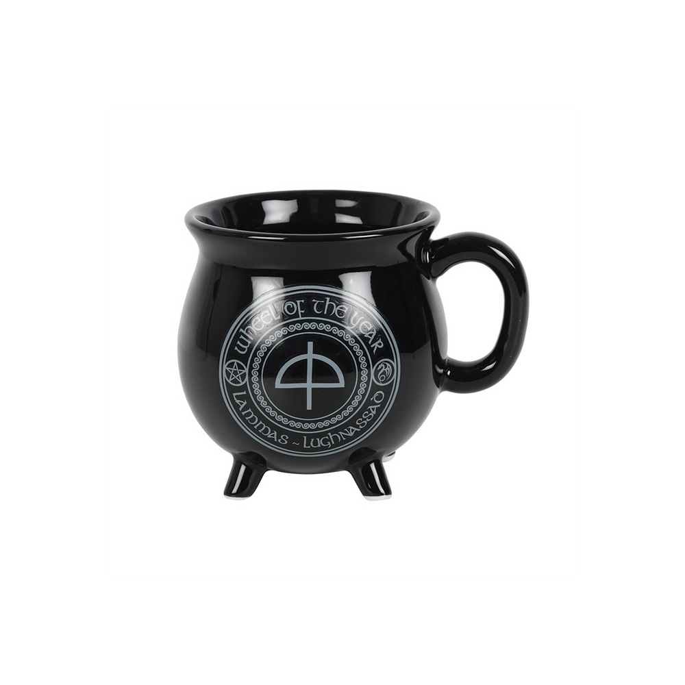 Lammas Colour Changing Cauldron Mug by Anne Stokes