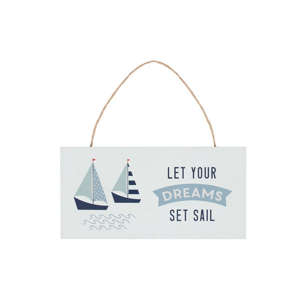 Set Sail Hanging Sign