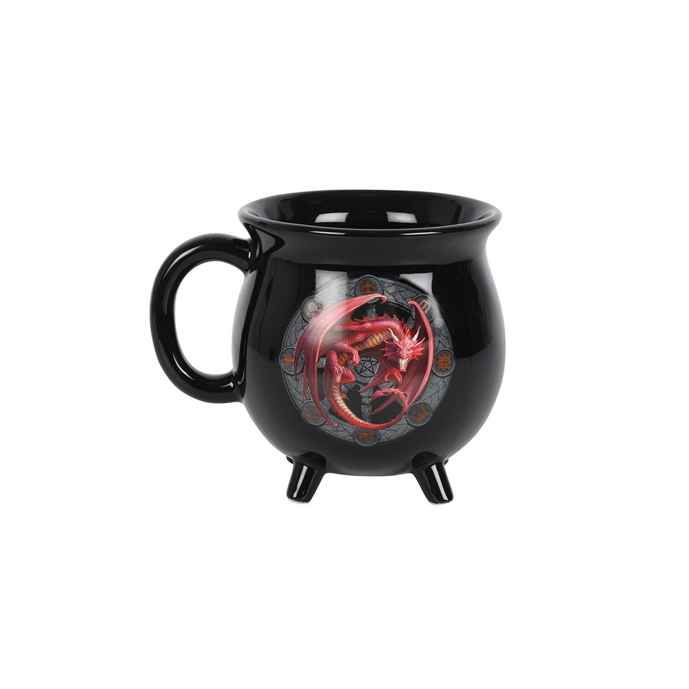 Lammas Colour Changing Cauldron Mug by Anne Stokes