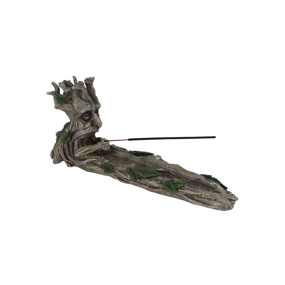 Green Man Incense Stick Holder