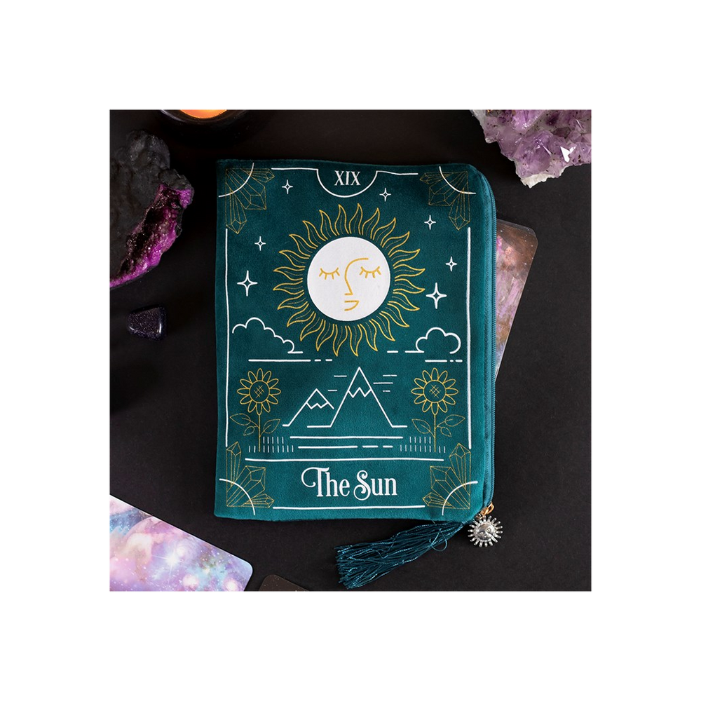 The Sun Tarot Card Zippered Bag