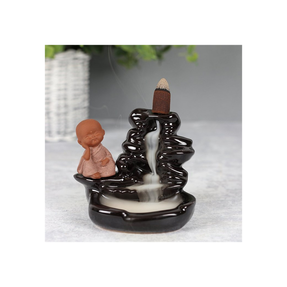 Buddha Waterfall Backflow Incense Burner