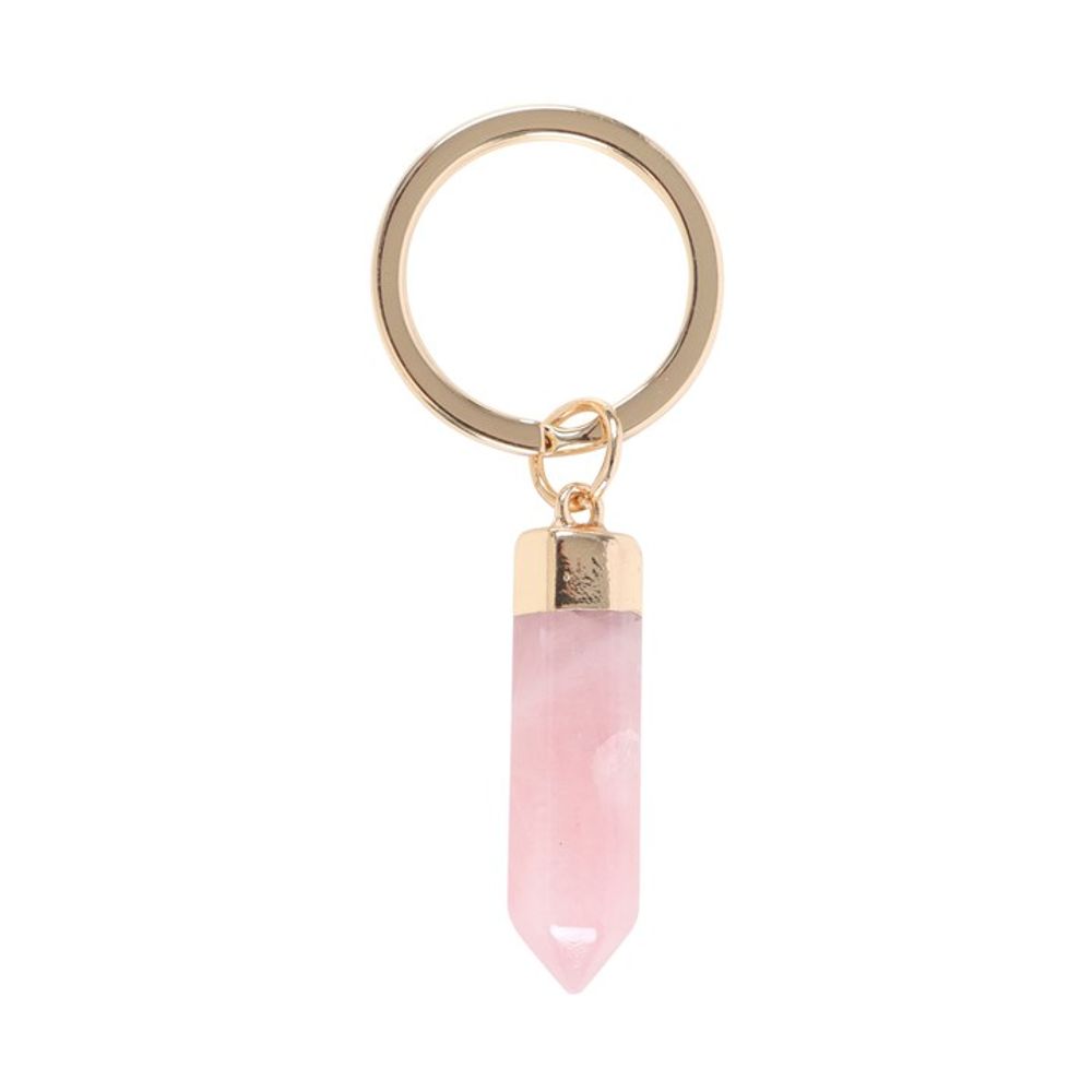 Semi Precious Crystal Keyring