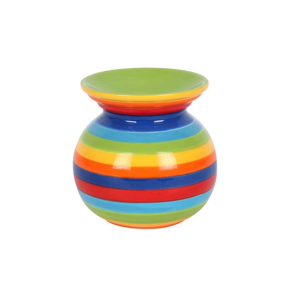 Rainbow Stripe Oil Burner