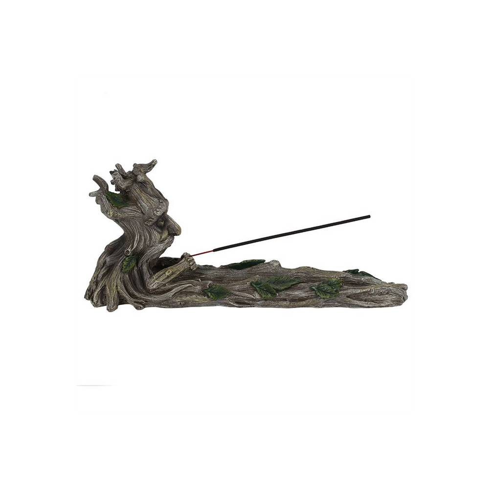 Green Man Incense Stick Holder