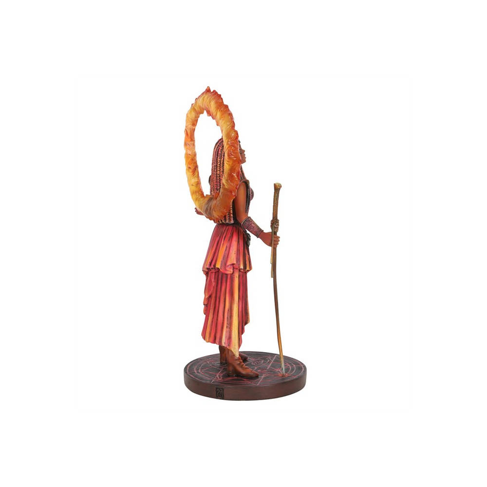 Fire Elemental Sorceress Figurine by Anne Stokes