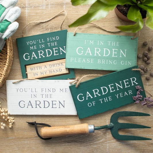 Garden Hanging Signs